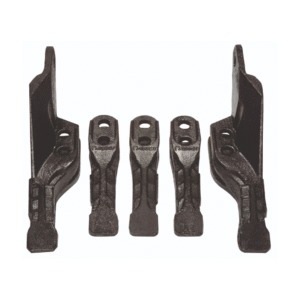 JCB Part Number: 550/42065 TOOTH AND SIDE CUTTER KIT (CASTING)